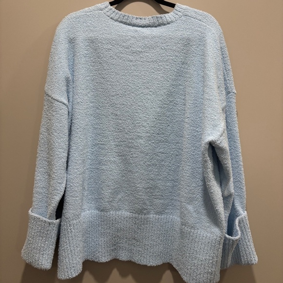Oversized Long Sleeve Fuzzy Knit Casual Chunky Pullover Sweater - Picture 1 of 2